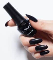 ג'ל לק konad gel polish Pure Black 03