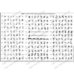 פלטת דמו מספר 1 עם 268 קישוטים מעוצבים