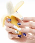 ג'ל לק konad gel NEON DEEP BLUE 63