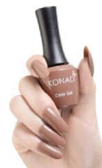 ג'ל לק konad gel polish Chocolate latte 26