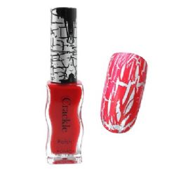 לק מתפוצץ אדום crackle polish