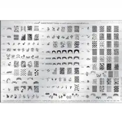 פלטת דמו מספר 3 עם 268 קישוטים מעוצבים